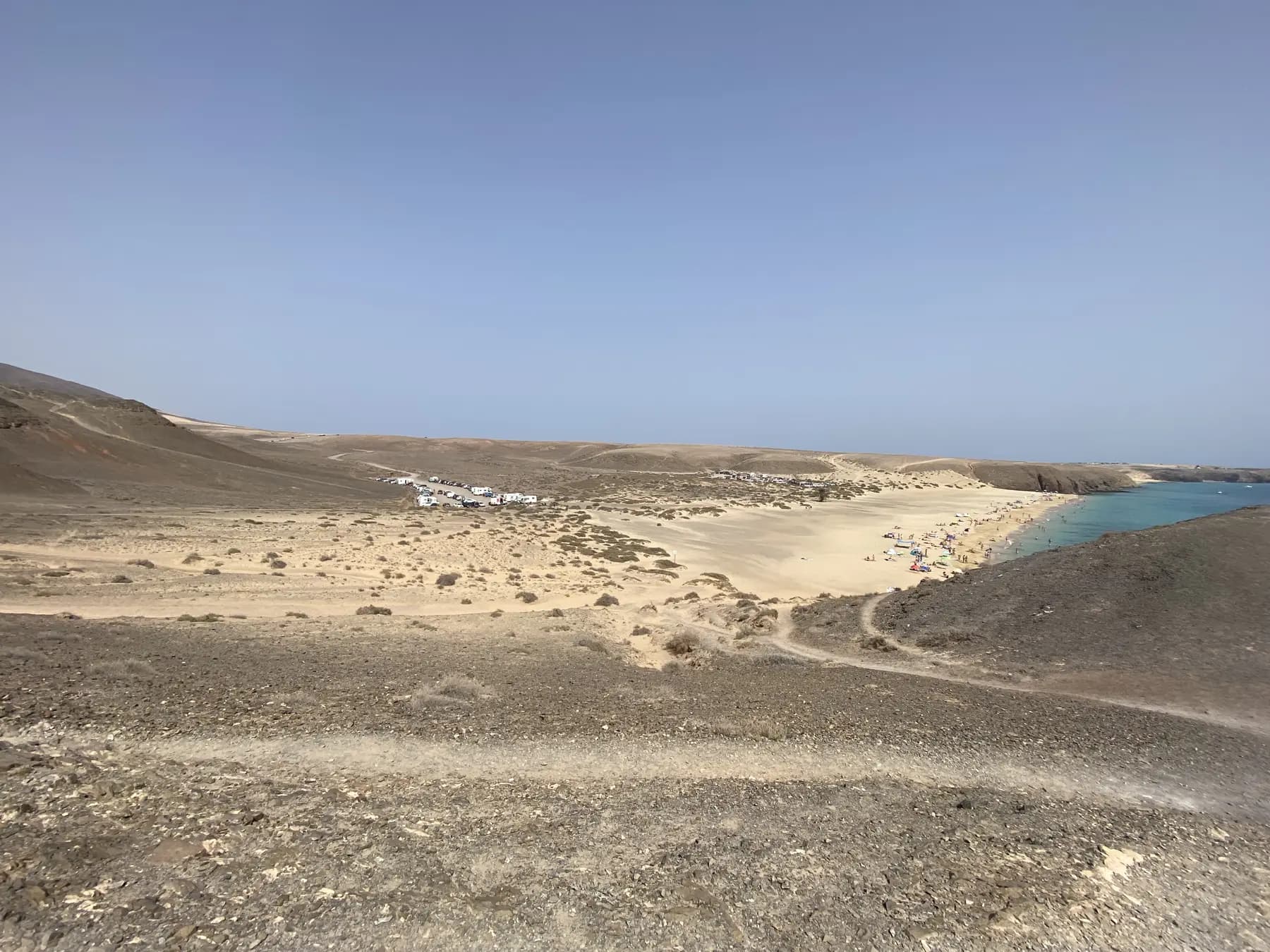 Wilde Bucht nahe Papagayo im Süden Lanzarotes