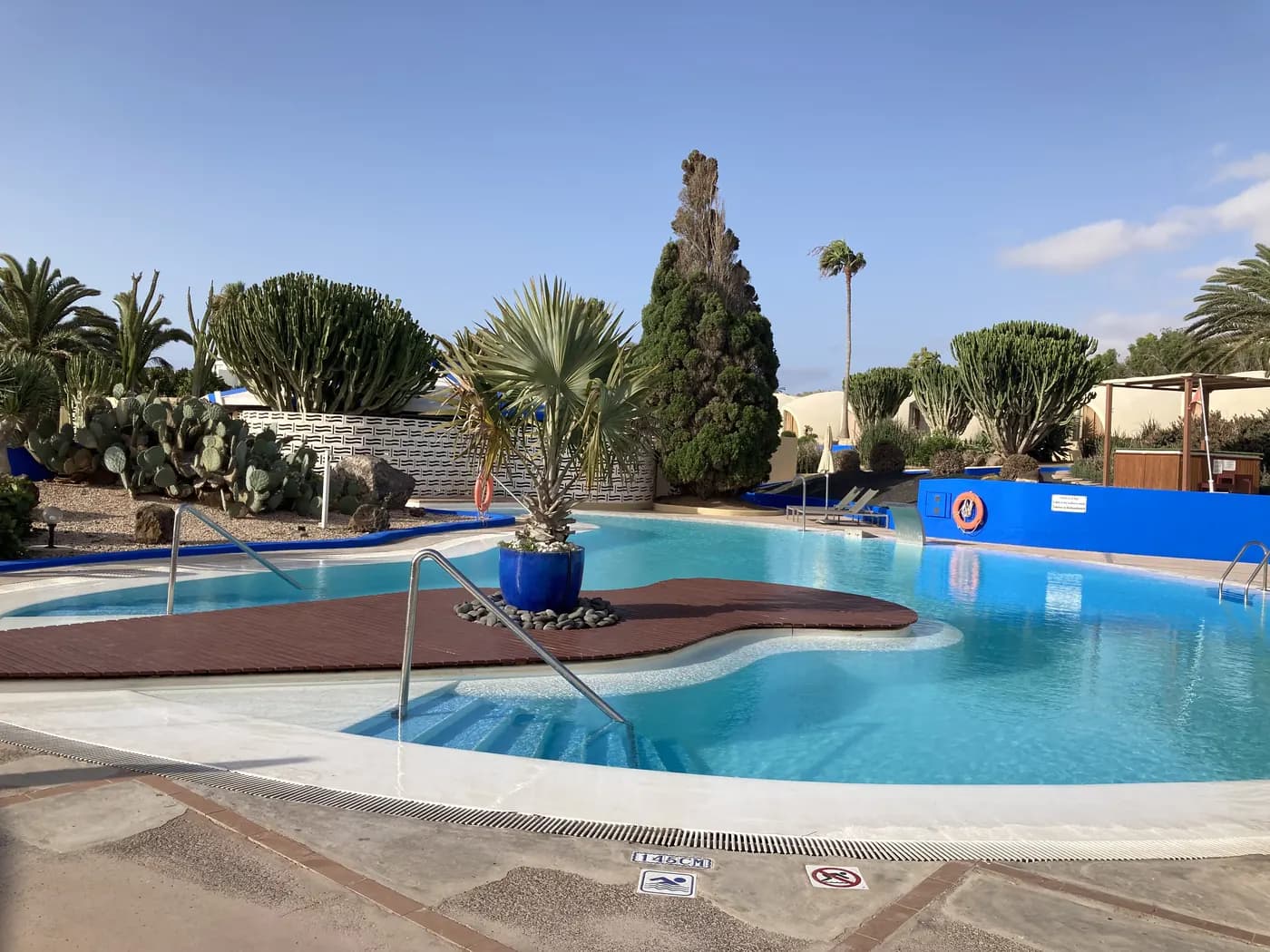 Piscine de l'hôtel Risco del Gato, Fuerteventura